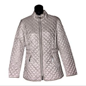 Gimo’s Quilted Water-Resistant Casual Zip Jacket